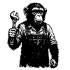Labour Day Monkey Worker