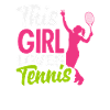 Girl Loves Tennis Player