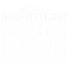 Géophysicien à vélo Géophysique