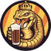 Schlange Kobra Bier