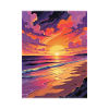 Tropical Sunset on Art Beach