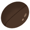 Minimalist Coffee Bean Illustration