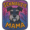 Schnauzie Mama Artistic Illustration