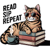 Read Sip Repeat Cat Coffee Book