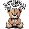 Teddy Kuschelbär Spruch
