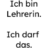Lehrerin Design – ich darf das
