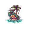 Turtle Island Palm Tree