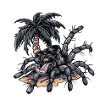 Tarantula Insel Palme