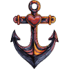 Anker Symbol Herz