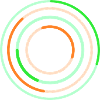 Abstract Circular Line Art Design