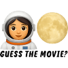 Astronaut and Moon Night Adventure Motifs