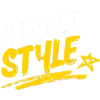 Lebendiges Streetstyle-Typografie-Design