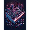 Futuristic Analog Synthesizer