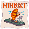 CROISSANT RUNNER FUNNY MINDSET