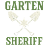 Garden Sheriff Funny Gardener Outfit
