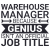 Warehouse Manager Genius