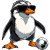 Fussball Pinguine