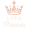 Lille Prinsesse Pige Datter Barn Krone Design
