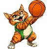 Cats Basketball Player / Basketball Cat