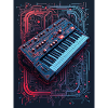 Futuristic synthesizer design