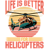 Hélicoptère drôle Pilote