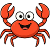 Cheerful Cartoon Lobster