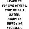 Oops! Stop Being a Hater