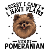 Adorable Pomeranian Face Illustration