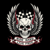 Live Free Skull Design