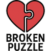 Puzzled heart design