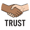 Fair Handshake Symbol design