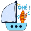 Ohé Voilier Enfants Croissant