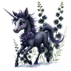 Einhorn Blumen Fantasie