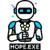 HOPE.EXE – Robot with Flower