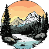 Mountains Nature