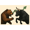 Börsenkampf Bären gegen Stier
