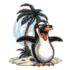 Penguin Island Palm Tree