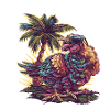 Truthan Insel Palme