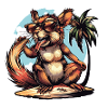 Palmier de l’île Squirrel