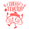 Tacos Tequila Illustration