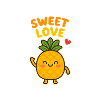 Sweet Love – Kawaii Pineapple