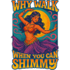 Belly Dancer Motivational Poster