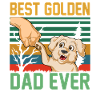 Best Golden Dad Ever Dog T-Shirt