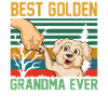 Best golden retriever Grandma Ever 