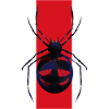 Motif araignée gothique