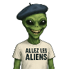 Alien Sailor T-shirt Humorous