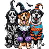 Halloween-Hund