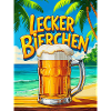 Motif de Biergarten d’été
