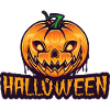 Spooky Pumpkin Halloween Design