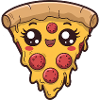 Kawaii Pizza Slice
